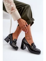 Dámské boty na vysokém podpatku, model 20446371 černá D&A - Kesi