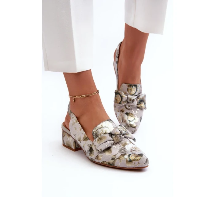 Sandály na podpatku  model 197172 Step in style