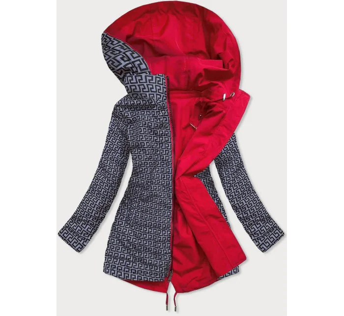 oboustranná dámská bunda parka model 16185193 - MHM oboustranná dámská bunda parka model 16185193 - MHM