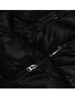 METALICZNA KURTKA ZIMOWA DAMSKA CZARNA model 21245413 - S'WEST