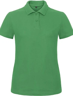 B&C ID.001 /women Dámské piqué polo 01.ID10 kelly green