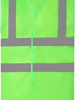 Yoko HVW 120 Hi-Vis síťovaná bezpečnostní vesta 79.W120 lime