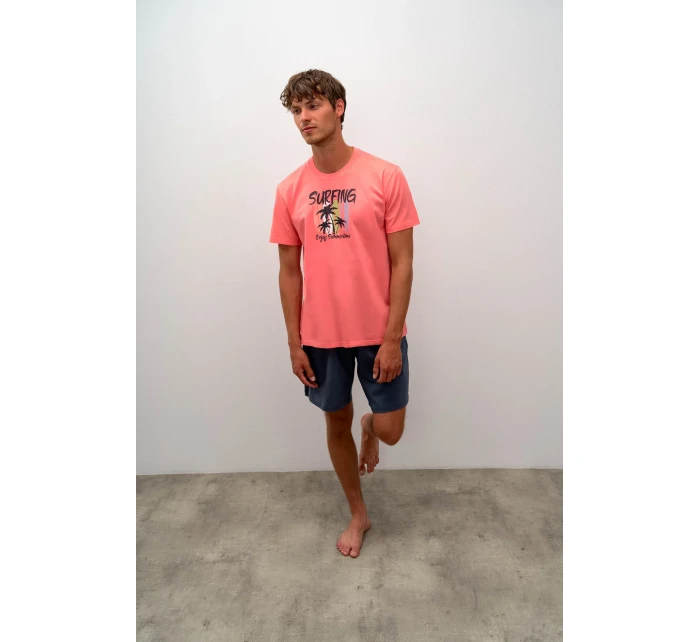 Vamp - Pohodlné dvoudílné pánské pyžamo 16674 - Vamp