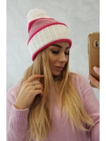 Kinga dámská čepice K297 růžová model 18751263 - K-Fashion Kinga dámská čepice K297 růžová model 18751263 - K-Fashion