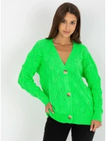 Dámský svetr LC SW model 17655192 fluo zelená - FPrice