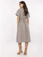 Sukienka MI SK model 21133054 ciemny bezowy - FPrice