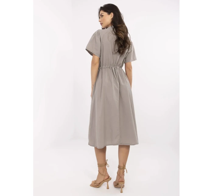 Sukienka MI SK model 21133054 ciemny bezowy - FPrice