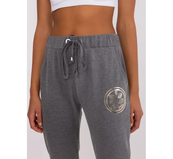 Tepláky RV DR 9260.61 tmavě šedá