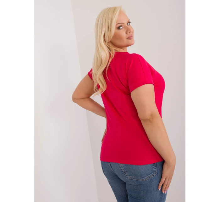 T shirt RV TS 9476.25 czerwony