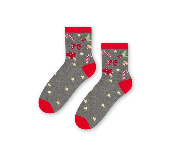 Ponožky Steven art.136 Świąteczne damskie 35-40