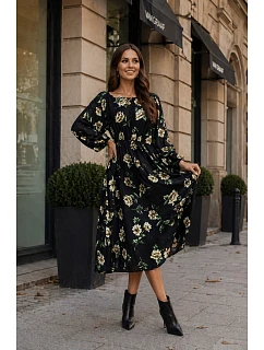 dámské  šaty s kulatým výstřihem model 19551026 - Ann Gissy