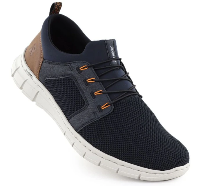 Pánská sportovní pohodlná tmavě modrá obuv Rieker B7796-14