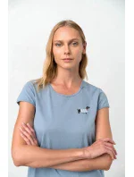 Vamp - Dvoudílné dámské pyžamo – Dachsy 18308 - Vamp