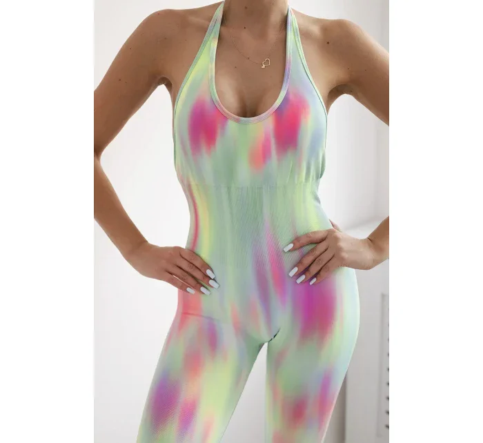 Fitness oblek s model 20129813 zelený - K-Fashion