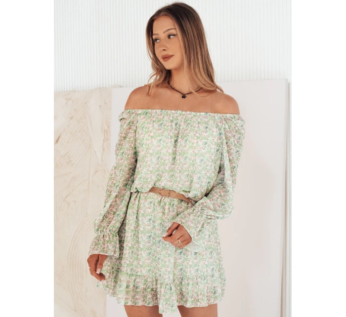 Španělské šaty KERVEN zelené FashionStreet EY2471 Španělské šaty KERVEN zelené FashionStreet EY2471