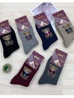 003 Dámské ponožky Angora model 21393583 3542 - WiK