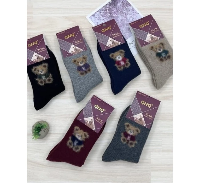 003 Dámské ponožky Angora model 21393583 3542 - WiK