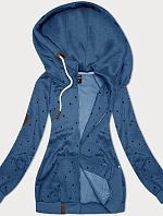 Dámská mikina s kapucí Star Blue (2305)