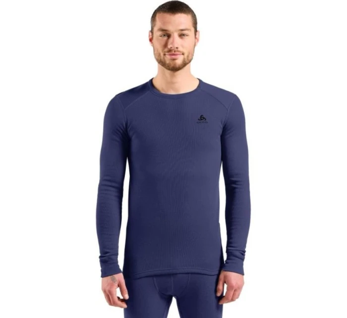 Odlo BL TOP spodní prádlo s dlouhým rukávem l/s ACTIVE WARM velikost L Blue
