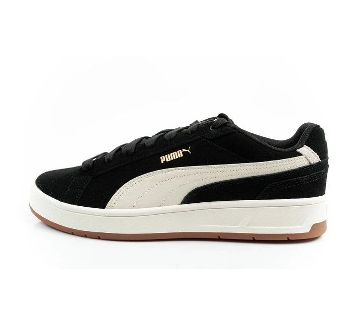 Pánská sportovní obuv Court model 22055992 kožené tenisky black - Puma Pánská sportovní obuv Court model 22055992 kožené tenisky black - Puma