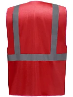 HVW 801 HiVis multifunkční vesta model 22502464 red - Yoko