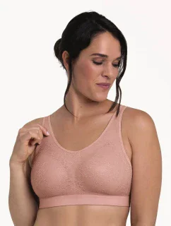 Essential Lace braletka s pěnovou výztuží rosewood  model 21191605 - Anita Care