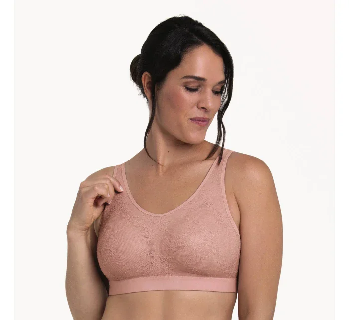 Essential Lace braletka s pěnovou výztuží rosewood  model 21191605 - Anita Care