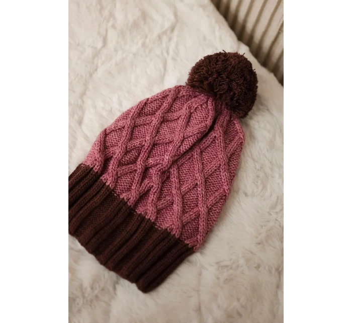 Milano fleecová čepice K203 tmavě model 18749967 - K-Fashion Milano fleecová čepice K203 tmavě model 18749967 - K-Fashion