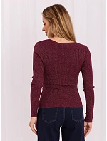 Sweter IR SW model 22296797 bordowy - FPrice