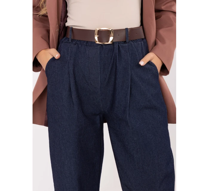 Spodnie IT SP model 21441240 granatowy - FPrice Spodnie IT SP model 21441240 granatowy - FPrice