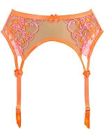 Podvazkový pás model 22180588 oranžový - Axami