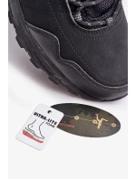 Zateplené Lehká Pánská Trekingová Obuv McBraun Černá Zateplené Lehká Pánská Trekingová Obuv McBraun Černá