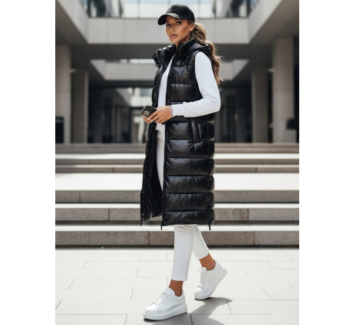 GANTINI dámská prošívaná vesta černá FashionStreet TY3739