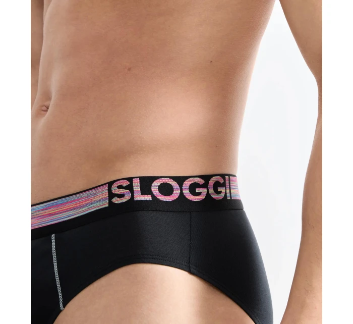 sloggi men GO ABC Natural B Midi 2P - BLACK - SLOGGI BLACK - SLOGGI