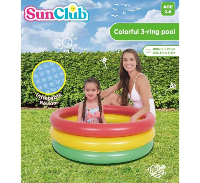 DĚTSKÁ KOŠILKA 3 KRUHY 86x25 cm 51350