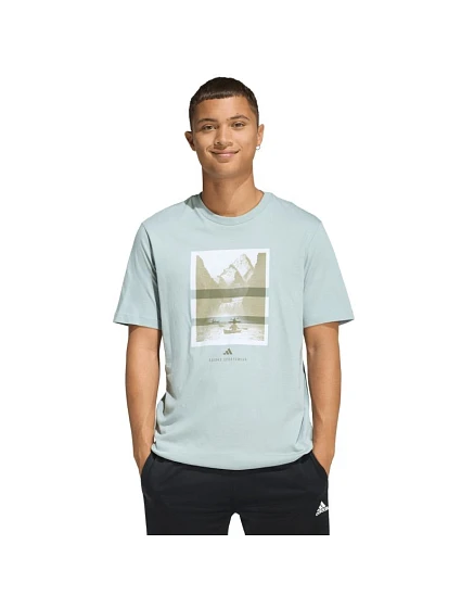 Pánské tričko adidas Outdoor Kayaking Graphic T-shirt Mint KG5409 pánské