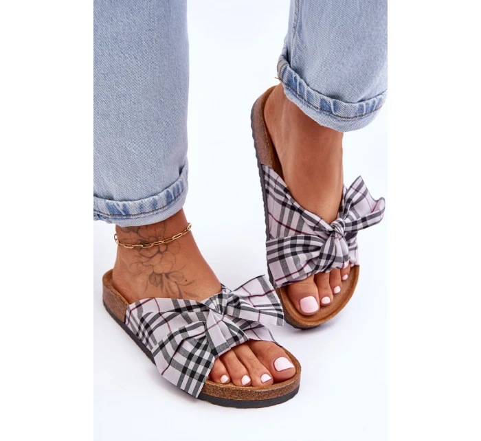 Dámské S Mašlí Na Platformě Šedá model 21624414 - Boto Dámské S Mašlí Na Platformě Šedá model 21624414 - Boto