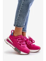 Dámské Zamszové Tenisky Na Platformě S Šněrováním Fuchsie Artiker model 21671689 - Boto Dámské Zamszové Tenisky Na Platformě S Šněrováním Fuchsie Artiker model 21671689 - Boto