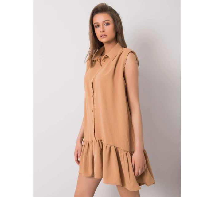 Šaty 341 SK model 15253144 velbloud - FPrice