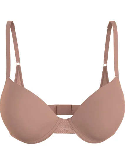 Dámská podprsenka LIGHTLY LINED DEMI 000QF9005E FSR make-up - Calvin Klein