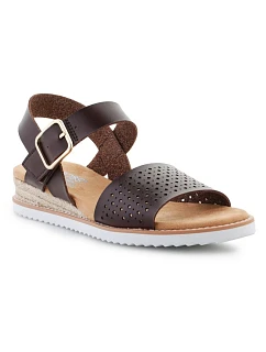 Dámské sandály Desert Kiss-Sunny Flair W 114143-CHOC hnědé - Skechers