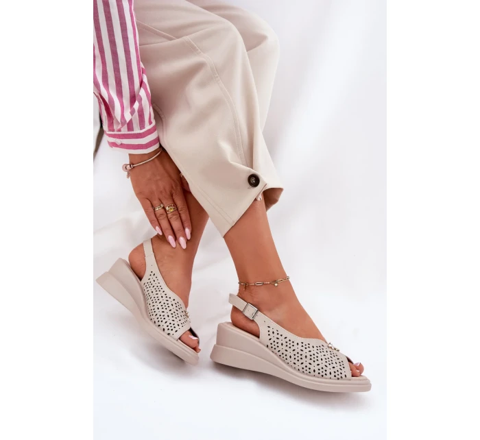 Bota na klínech  model 213014 Step in style