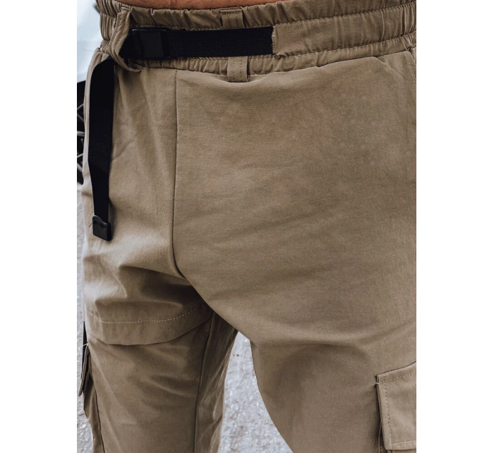 Pánské bojové kalhoty béžové FashionStreet UX4305 Pánské bojové kalhoty béžové FashionStreet UX4305