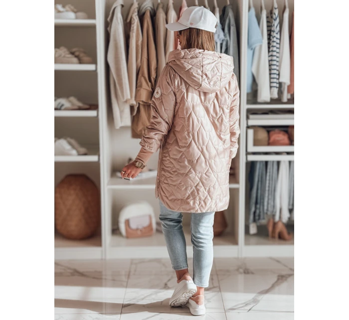 Dámská prošívaná přechodová bunda růžová Dstreet model 21984326 - FashionStreet Dámská prošívaná přechodová bunda růžová Dstreet model 21984326 - FashionStreet