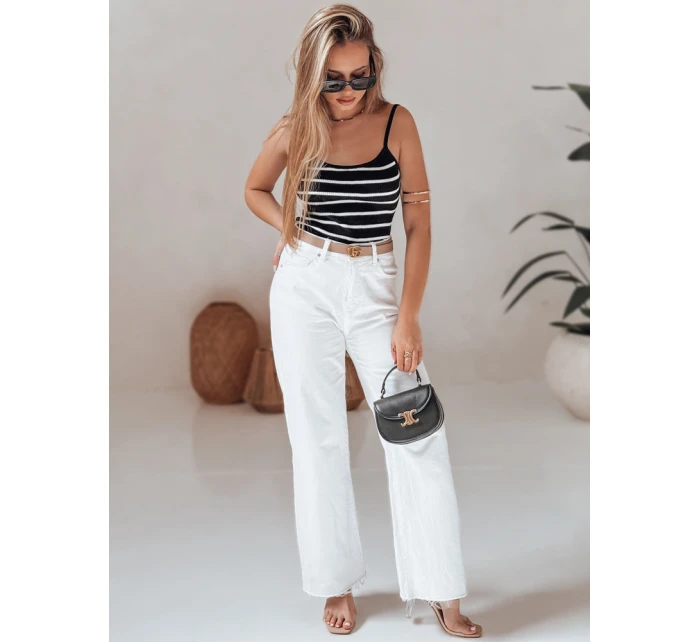 Pruhované body STRIP BACK black FashionStreet RY2900 Pruhované body STRIP BACK black FashionStreet RY2900