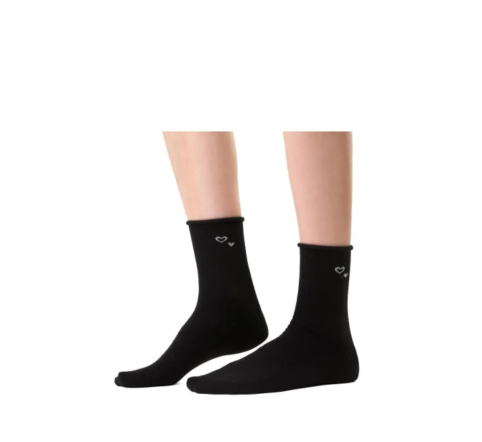 Vzorované netlačící ponožky Steven art.099 35-40