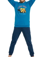 Chlapecké pyžamo 478/117  Dozer truck - CORNETTE