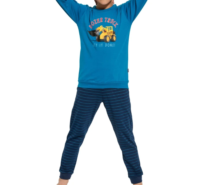 Chlapecké pyžamo 478/117  Dozer truck - CORNETTE