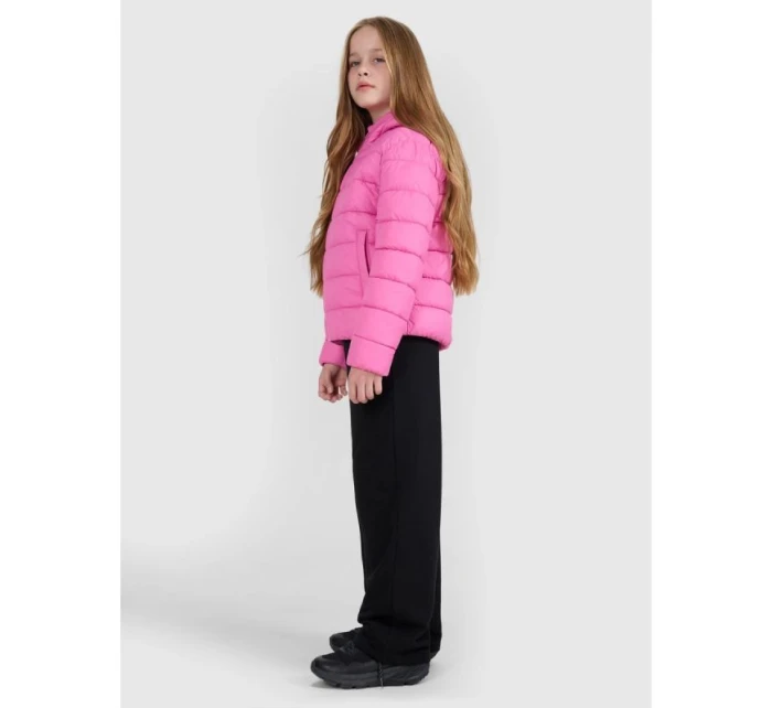 Dívčí péřová bunda se syntetickou výplní 4F 4FJRAW25TDJAF0816-54S Dívčí péřová bunda se syntetickou výplní 4F 4FJRAW25TDJAF0816-54S