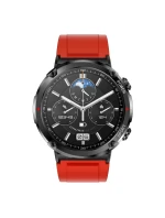 Chytré hodinky Gravity GT21-6 + červený silikonový řemínek Chytré hodinky Gravity GT21-6 + červený silikonový řemínek